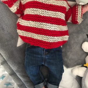 pull bébé charlie tricot